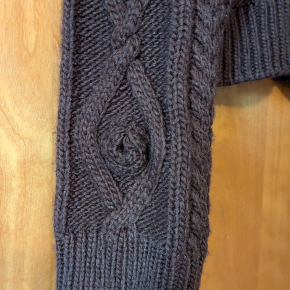Zara Brown Sweater - Picture 4 of 8